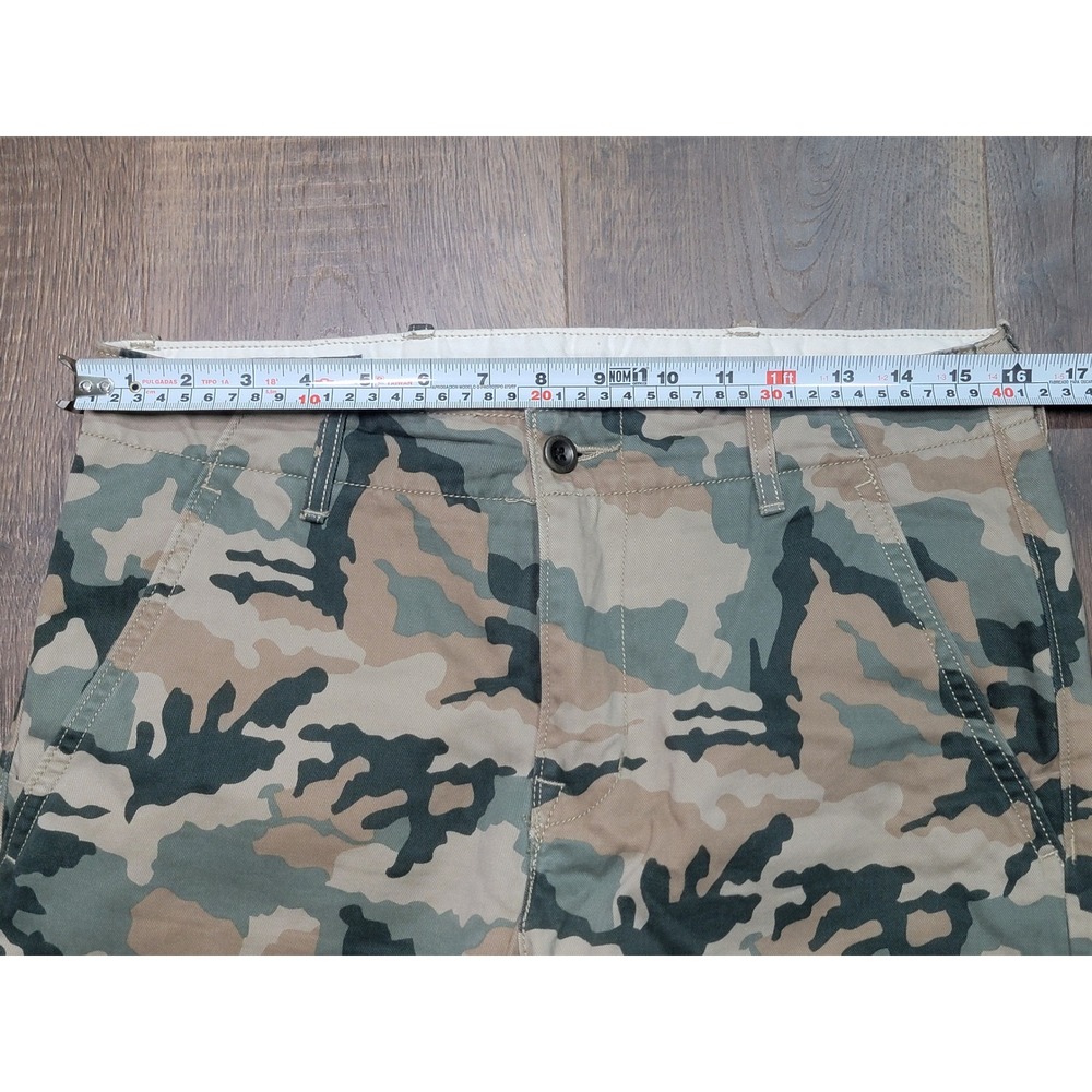 Levis Chino I Specifications Camouflage Pants Mens W29 L30 Green Tan Camo 55688